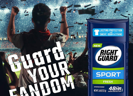 Right Guard Sport Antiperspirant Deodorant Invi Solid Stick Fresh 2.6oz (6 Pack) - Personal Care > Bath & Body