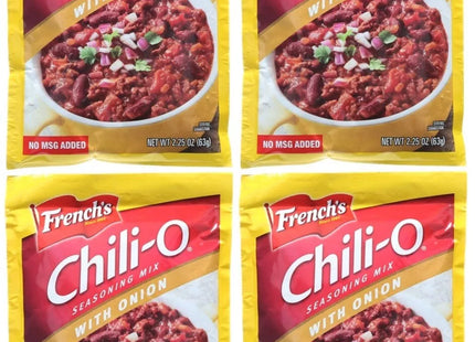 French's Chili-O Seasoning Mix, Original, No MSG Added, Envelope, 1.75 Ounce (Pack Of 4)