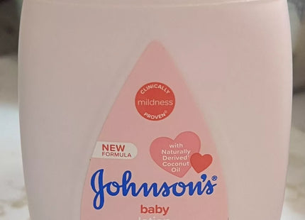 Johnson’s Baby Moisturizing Pink Baby Lotion with Coconut Oil - 3.4 Fl Oz