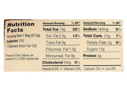 Sahale Snacks Tangerine Vanilla Cashew-Macadamia Glazed Mix 1.5oz (12 Pack) - Food & Beverages > Baking Desserts Nuts