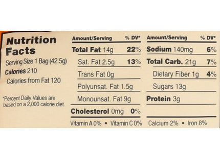 Sahale Snacks Tangerine Vanilla Cashew-Macadamia Glazed Mix 1.5oz (12 Pack) - Food & Beverages > Baking Desserts Nuts