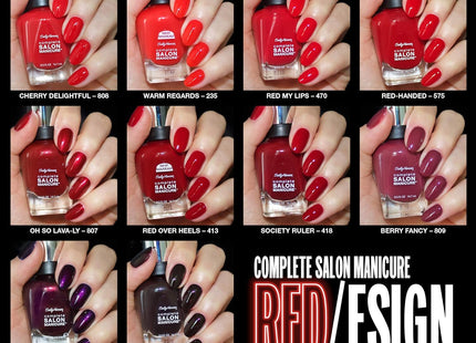 Sally Hansen Complete Salon Manicure Red My Lips 0.5 floz (6 Pack) - Personal Care > Nail Polishes