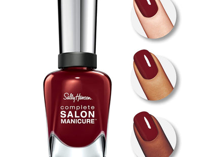 Sally Hansen Complete Salon Manicure Red My Lips 0.5 floz (4 Pack) - Personal Care > Nail Polishes