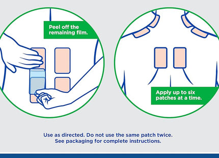 Salonpas Pain Relieving Patch for and Muscle Soreness 60ct (12 Pack) - Health Care > Over-the-Counter Medication &