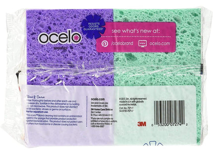 Scotch-Brite Ocelo Multi-purpose Handy Sponges Assorted Colors 4ct - Household Supplies > Cleaning & Scouring Pads