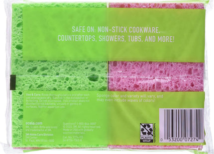 Scotch-Brite Ocelo Multi-purpose Handy Sponges Assorted Colors 4ct (12 Pack) - Household Supplies > Cleaning & Scouring