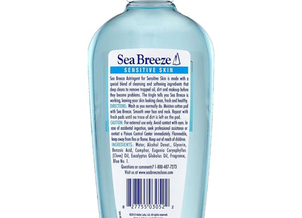 Sea Breeze Classic Clean Original Astringent for Sensitive Skin 10oz (12 Pack) - Personal Care > Cleansers & Toners