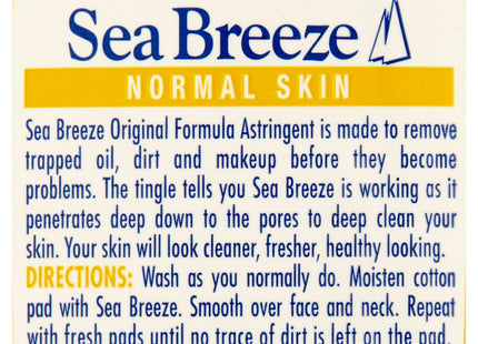 Sea Breeze Classic Deep Cleans Original Astringent Normal Skin 10oz (3 Pack) - Personal Care > Cleansers & Toners