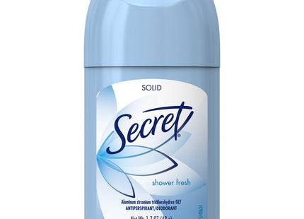 Secret Wide Solid Antiperspirant Deodorant Shower Fresh Stick 1.7oz (2 Pack) - Personal Care > Bath & Body