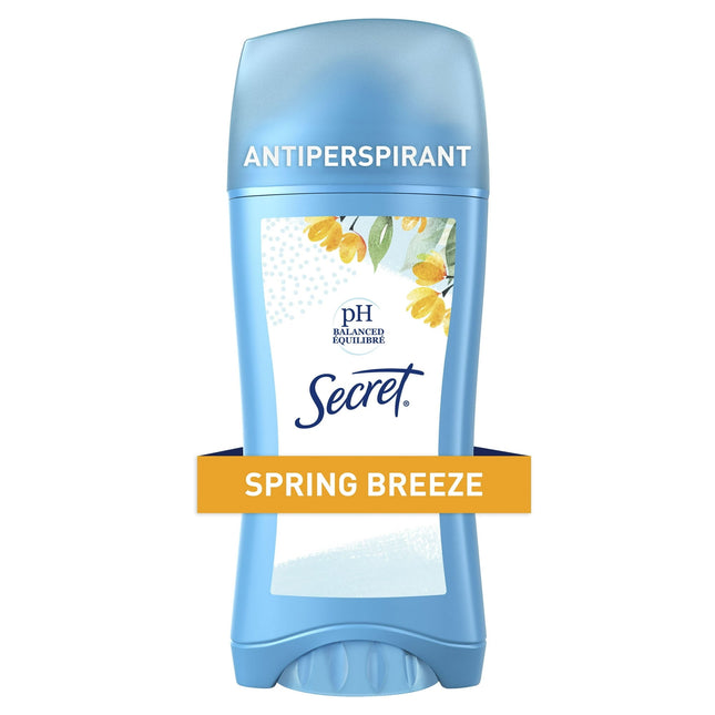 Secret Invisible Solid Antiperspirant Deodorant Spring Breeze 2.6oz (24 Pack) - Personal Care > Bath & Body