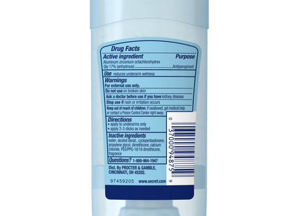 Secret Women Outlast Clear Gel Antiperspirant & Deodorant Lavender 2.6oz - Personal Care > Bath Body Anti-Perspirant