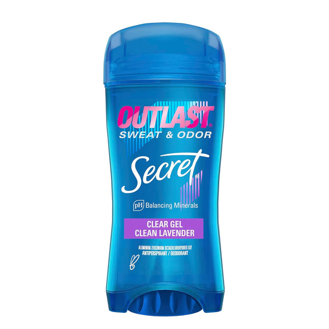 Secret Women Outlast Clear Gel Antiperspirant & Deodorant Lavender 2.6oz - Personal Care > Bath Body Anti-Perspirant