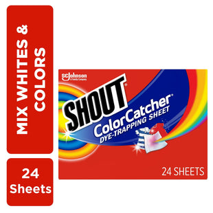 Shout Color Catcher For All Water Temperature Dye-Trapping Sheets 24ct - Household Supplies > Laundry Detergents