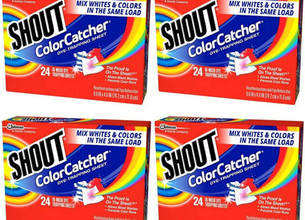 Shout Color Catcher For All Water Temperature Dye-Trapping Sheets 24ct (4 Pack) - Household Supplies > Laundry