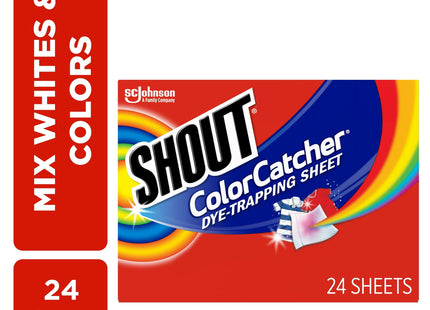 Shout Color Catcher For All Water Temperature Dye-Trapping Sheets 24ct (4 Pack) - Household Supplies > Laundry