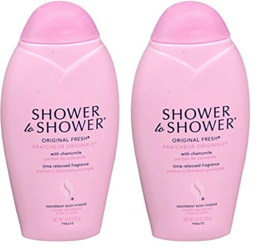 Shower to Original Fresh Absorbent Body Powder 8oz (2 Pack) - Personal Care > Skin Powders