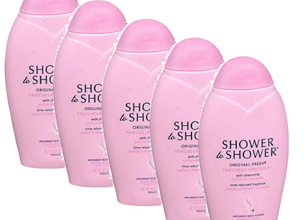 Shower to Original Fresh Absorbent Body Powder 8oz (5 Pack) - Personal Care > Skin Powders