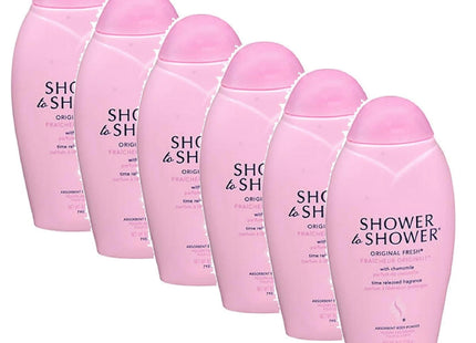 Shower to Original Fresh Absorbent Body Powder 8oz (6 Pack) - Personal Care > Skin Powders