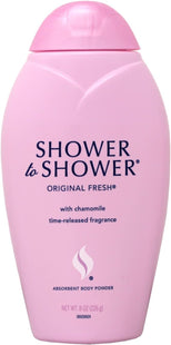 Shower to Original Fresh Absorbent Body Powder 8oz - Personal Care > Skin Powders