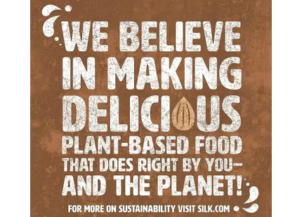 a quote on a brown background with a quote that says we believe in making delicious