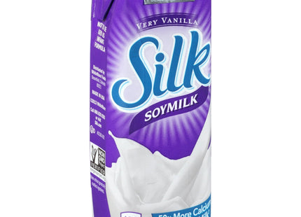 Silk Milk Shelf-Stable Soymilk Singles Very Vanilla Dairy-Free 8oz (2 Pack) - Food & Beverages > Non-Alcoholic Drinks