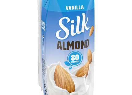 Silk Shelf-Stable Almond Milk Singles Vanilla Dairy-Free Non-GMO 8oz (6 Pack) - Food & Beverages > Non-Alcoholic Drinks