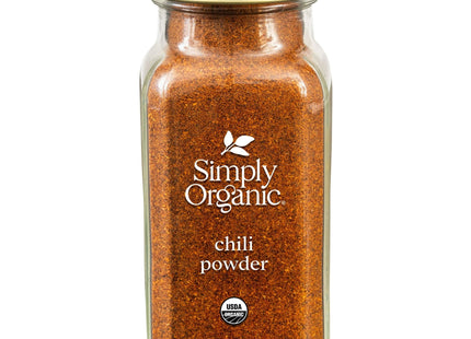 Simply Organic Chili Powder Kosher Shelf-Stable 2.89oz (2 Pack) - Food & Beverages > Herbs Spices Seasonings