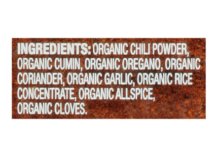 Simply Organic Chili Powder Kosher Shelf-Stable 2.89oz (6 Pack) - Food & Beverages > Herbs Spices Seasonings