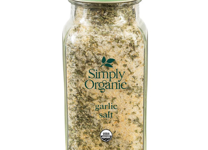 Simply Organic Garlic Salt Certified USDA Kosher 4.7oz (12 Pack) - Food & Beverages > Herbs Spices Seasonings