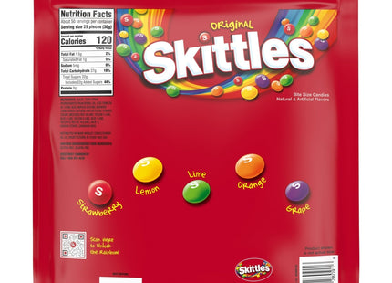 SKITTLES Original Summer Chewy Candy Party Size Bulk Bag 50oz (3 Pack) - Food & Beverages > Sweets Chocolate Assortments