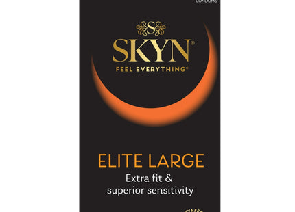 SKYN Elite Large Non-Latex Lubricated Condoms Feel Everything 12ct (3 Pack) - Health Care > Sexual Wellness &