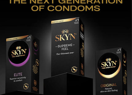 SKYN Elite Large Non-Latex Lubricated Condoms Feel Everything 12ct - Health Care > Sexual Wellness & Contraceptives