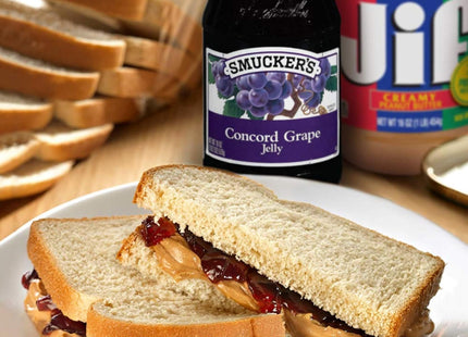 Smucker’s Concord Grape Jelly 12oz (12 Pack) - Food & Beverages > Jam Honey Spreads Jams Preserves