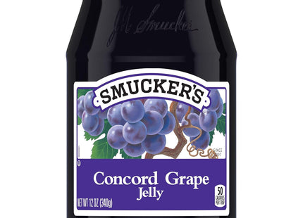 Smucker’s Concord Grape Jelly 12oz (6 Pack) - Food & Beverages > Jam Honey Spreads Jams Preserves