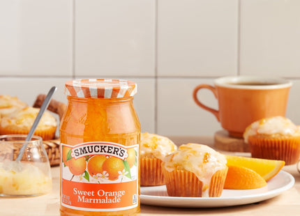 Smuckers Sweet Orange Marmalade Glass Jar Kosher 18oz (24 Pack) - Food & Beverages > Jam Honey Spreads Jams Preserves