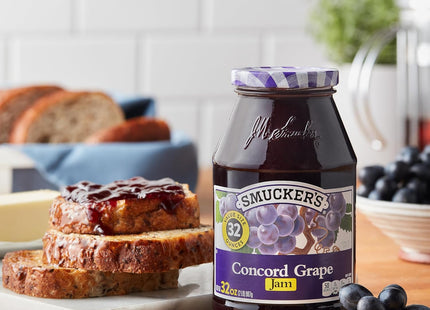 Smucker’s Concord Grape Jelly 12oz (6 Pack) - Food & Beverages > Jam Honey Spreads Jams Preserves