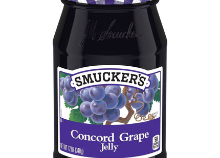 Smucker’s Concord Grape Jelly 12oz (3 Pack) - Food & Beverages > Jam Honey Spreads Jams Preserves