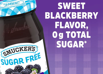 Smucker’s Seedless Blackberry Jam Sweetened With Splenda 12.75oz (12 Pack) - Food & Beverages > Honey Spreads Jams