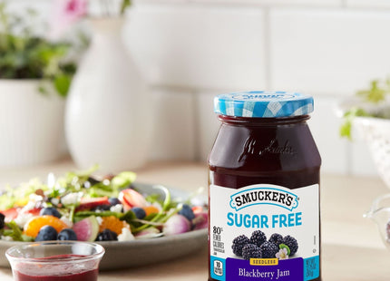 Smucker’s Seedless Blackberry Jam Sweetened With Splenda 12.75oz (12 Pack) - Food & Beverages > Honey Spreads Jams