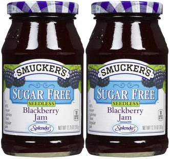 Smucker’s Seedless Blackberry Jam Sweetened With Splenda 12.75oz (2 Pack) - Food & Beverages > Honey Spreads Jams