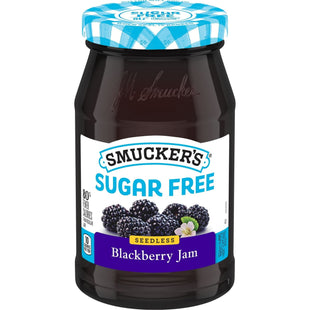 Smucker’s Seedless Blackberry Jam Sweetened With Splenda 12.75oz (6 Pack) - Food & Beverages > Honey Spreads Jams