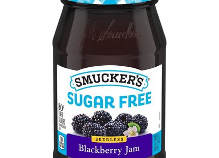 Smucker’s Seedless Blackberry Jam Sweetened With Splenda 12.75oz - Food & Beverages > Honey Spreads Jams Preserves