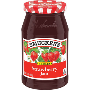 Smucker’s Seedless Strawberry Jam 12oz (2 Pack) - Food & Beverages > Honey Spreads Jams Preserves