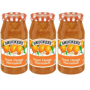 Smuckers Sweet Orange Marmalade Glass Jar Kosher 18oz (3 Pack) - Food & Beverages > Jam Honey Spreads Jams Preserves