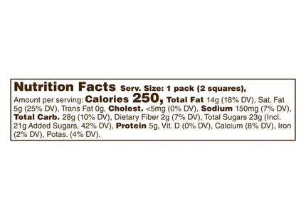 Snickers Peanut Butter Squared Candy Chocolate Bars 1.78oz (36 Pack) - Food & Beverages > Sweets Assortments