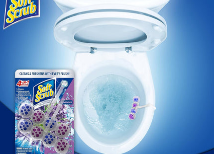 Soft Scrub 4-in-1 Rim Hanger Toilet Bowl Cleaner Lavender 2ct - Household Supplies > Cleaning Products