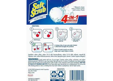 a close up of a package of soap with instructions on it