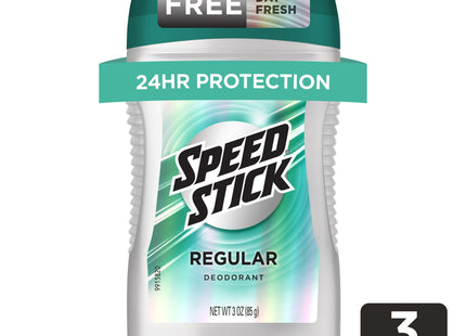 Speed Stick by Mennen Deodorant Regular Feel Clean and Confident 3oz (12 Pack) - Personal Care > Bath & Body