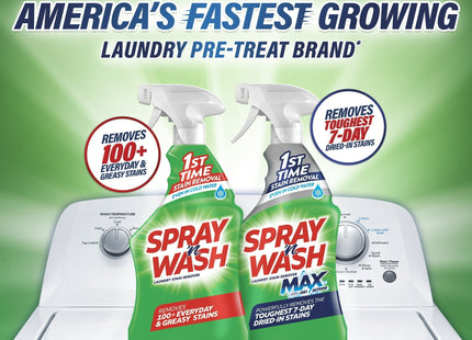 Spray ’n Wash Pre-Treat Laundry Stain Remover Trigger 22oz - Household Supplies > Detergents Softeners & Removers