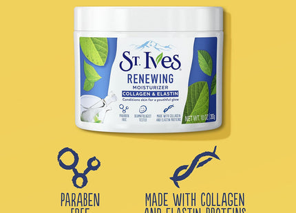 St. Ives Collagen Elastin Face Moisturizer Renewing for Dry Skin 10oz (4 Pack) - Personal Care > Lotion &
